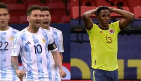 Video Le Grit Con Todo La Burla De Lionel Messi A Yerry Mina Tras El