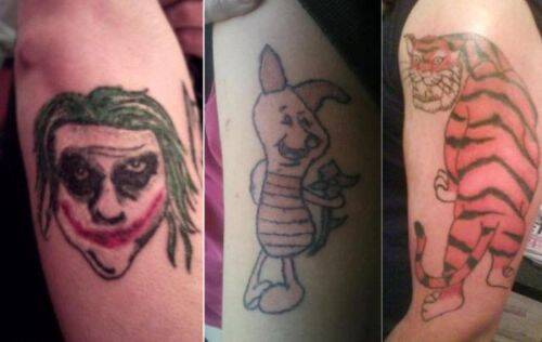 Los tatuajes más horribles del mundo mundial