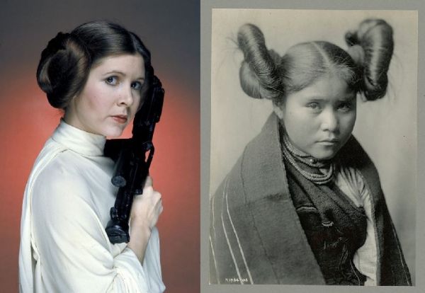 Star Wars Descubren el origen del extraño peinado de la princesa Leia