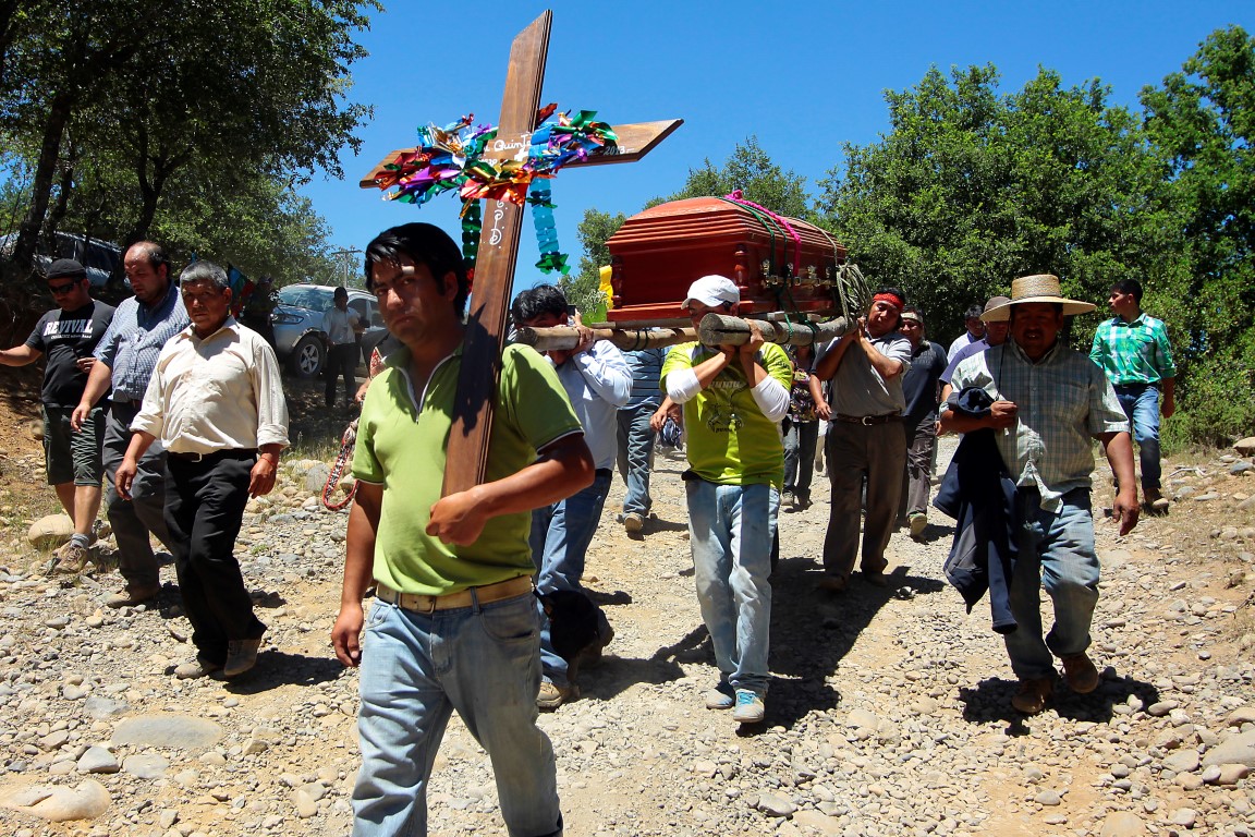 Galería así fue el funeral de la dirigenta pehuenche Nicolasa Quintremán