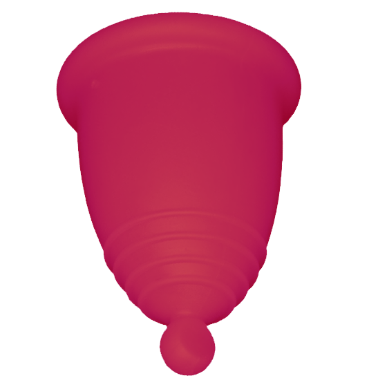 La silicona en forma de copa de vino que lentamente se inserta en mercado de la menstruación