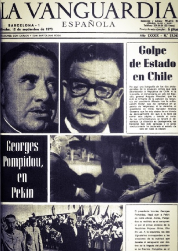 Así eran las portadas de los diarios de Chile y el Mundo tras el golpe de  Pinochet y sus secuaces