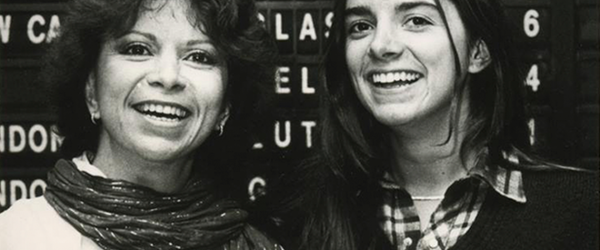 Isabel y su hija Paula, credito fundacion Isabel Allende
