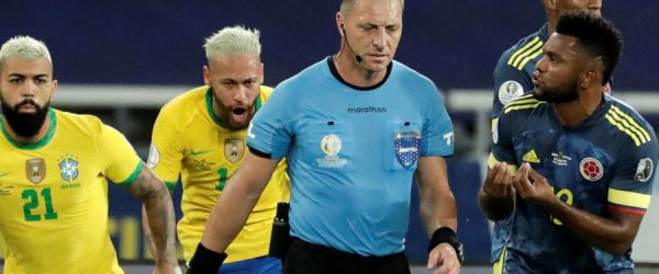 Conmebol revela audios VAR del partido entre Brasil y Colombia