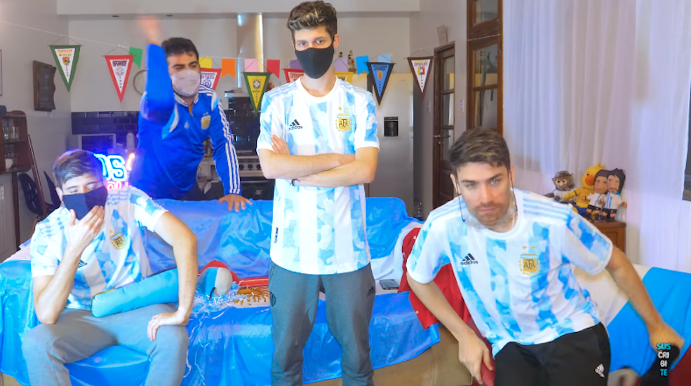 Los Displicentes volvieron a sufrir con el empate de Chile y Argentina