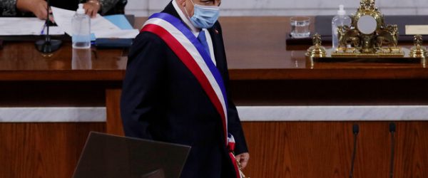 Presidente Sebastián Piñera en la Cuenta Pública 2021