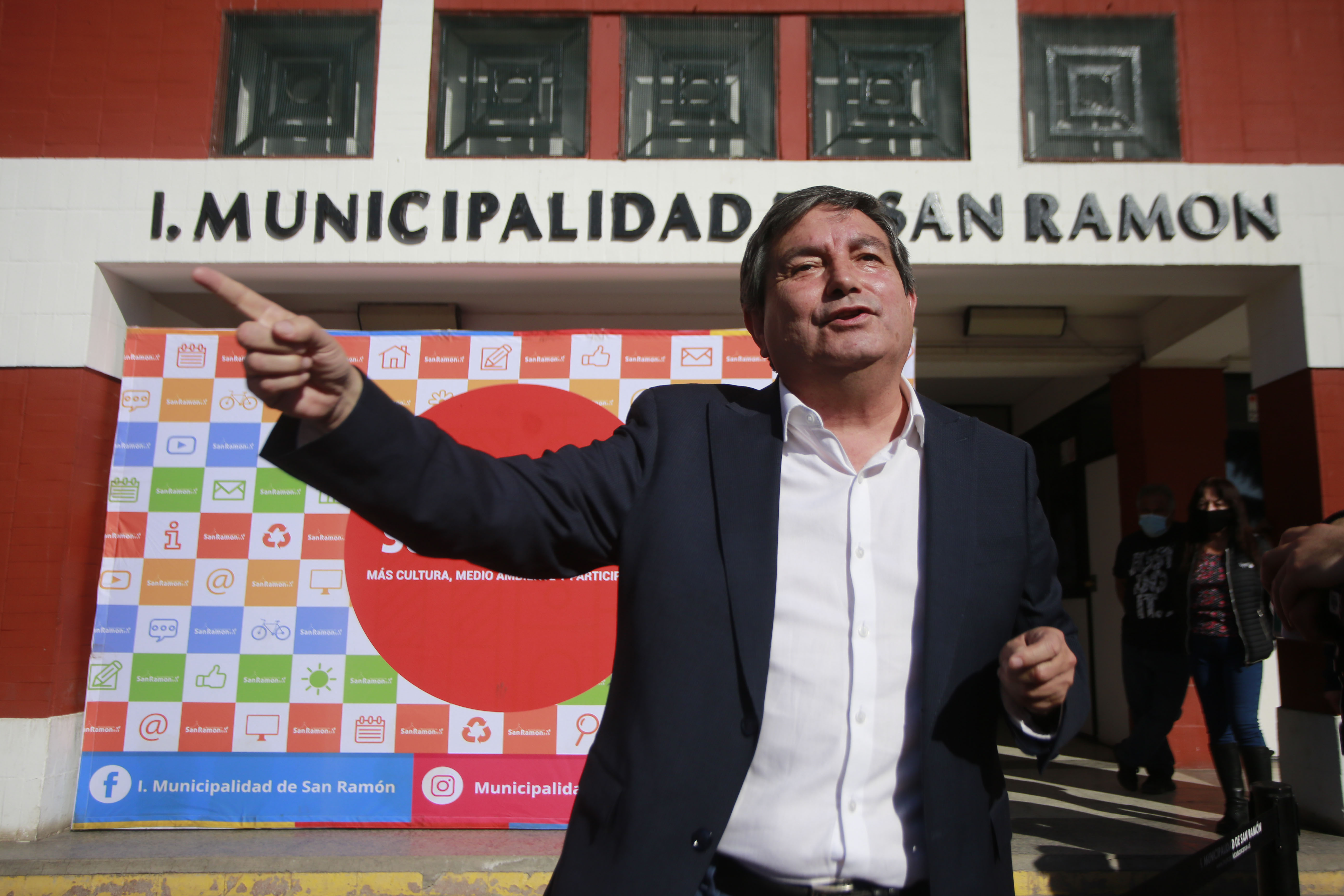 Miguel Ángel Aguilera, alcalde de San Ramón