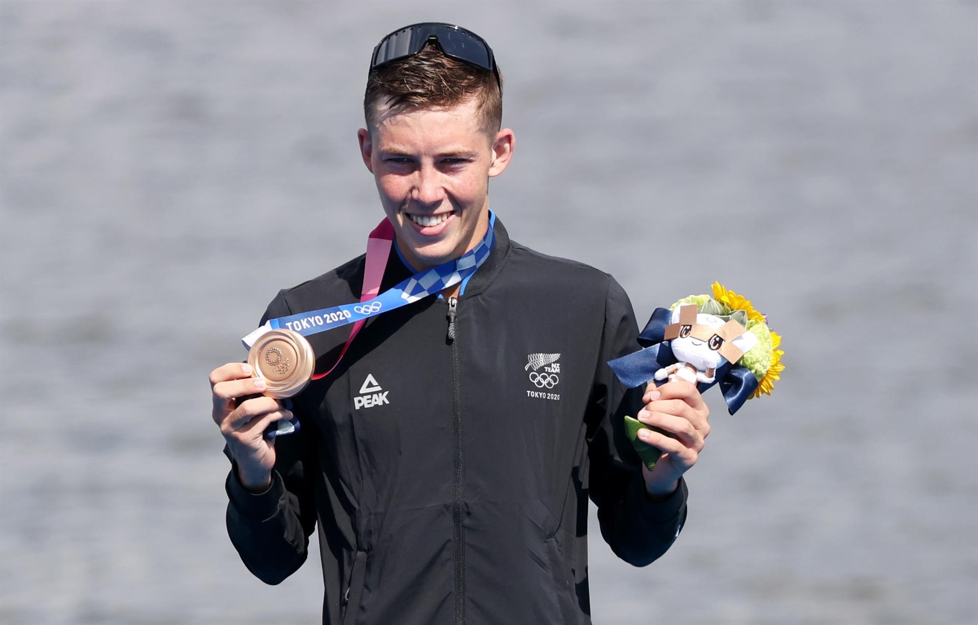 Un divertido mensaje le dedicó su ex novia a Hayden Wilde, quien logró la primera medalla olímpica para Nueva Zelanda tras ganar el bronce en el triatlón.