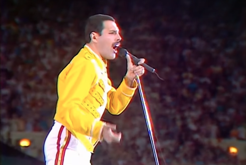 Freddie Mercury, vocalista de Queen