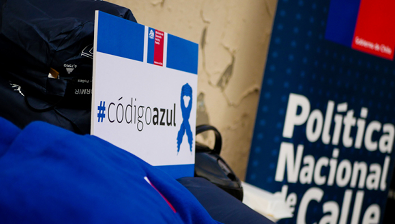 Código Azul contempla ayudas a personas en situación de calle de 12 comunas del país