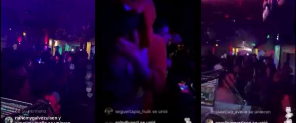 Gracias a una transmisión en vivo por Instagram, la Seremi de Salud del Biobío, se enteró de la realización de una fiesta clandestina en Los Ángeles.