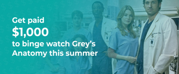 Una empresa de asistencia médica ofrece mil dólares a quien vea todas las temporadas de Grey's Anatomy y pueda responder una simple pregunta.