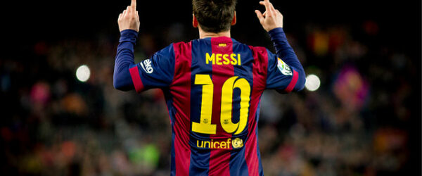 Lionel Messi , durante el partido valido por la fecha 30 de la Liga BBVA de España, entre FC Barcelona vs UD Almeria, jugado en el estadio Camp Nou.