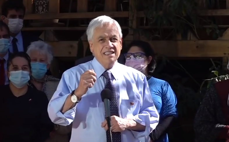 Sebastián Piñera anuncia extensión del IFE