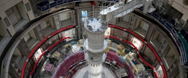 La máquina Tokamak del ITER en Saint-Paul-Lez-Durance, Francia.