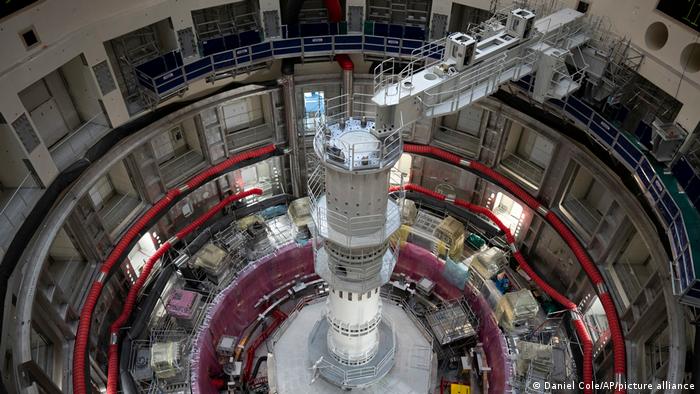 La máquina Tokamak del ITER en Saint-Paul-Lez-Durance, Francia.