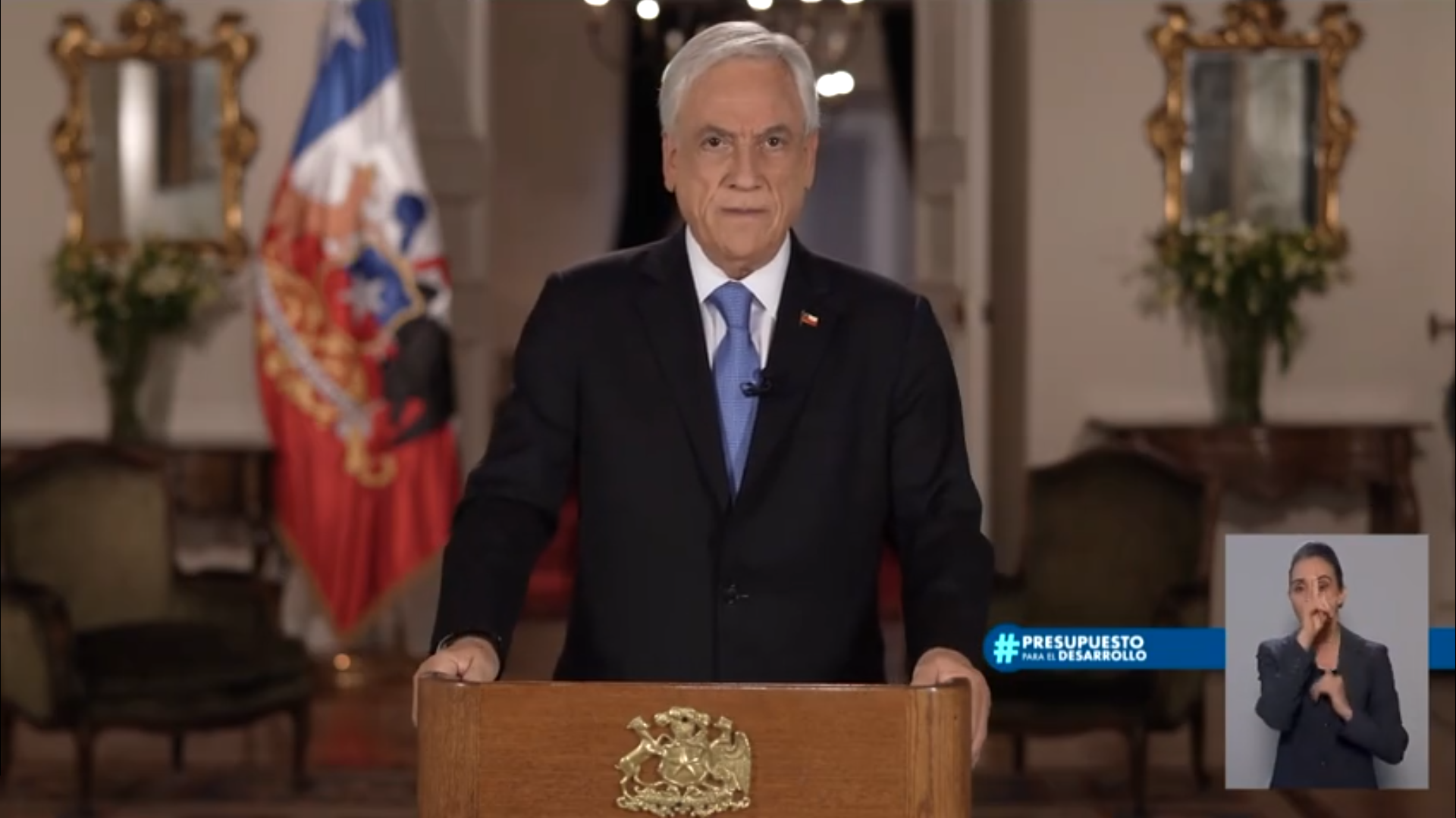 Presidente Piñera presenta el Presupuesto 2022