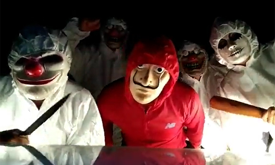 La ola de reacciones que dejó un video de enmascarados antiinmigrantes en Tocopilla
