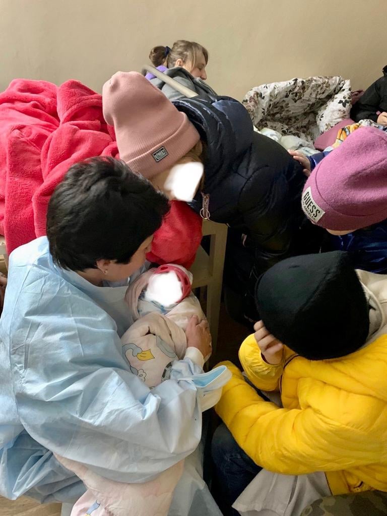guerra Niños ucranianos