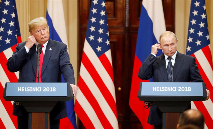 Donald Trump y Vladimir Putin