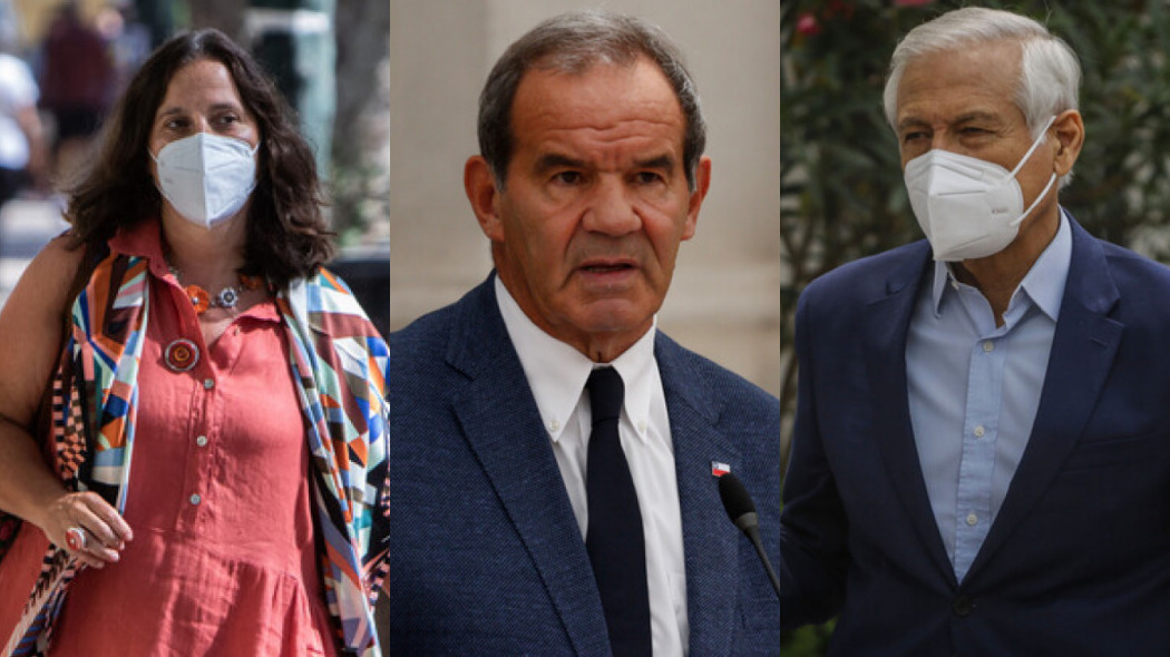 Antonia Urrejola, Andrés Allamand y Herlado Muñoz