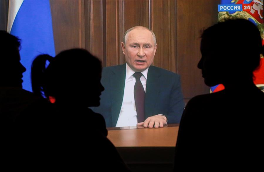 Vladimir Putin, presidente de Rusia