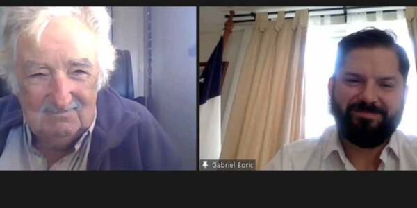 Reunión entre Gabriel Boric y Pepe Mujica
