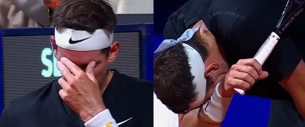 La emocionante despedida de Del Potro que terminó en lágrimas