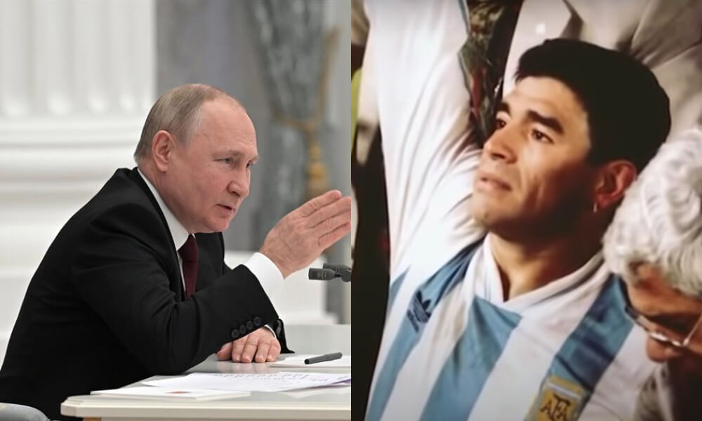 "Re Putin del orto": El día que Maradona rechazo juntarse con Putin por una curiosa razón