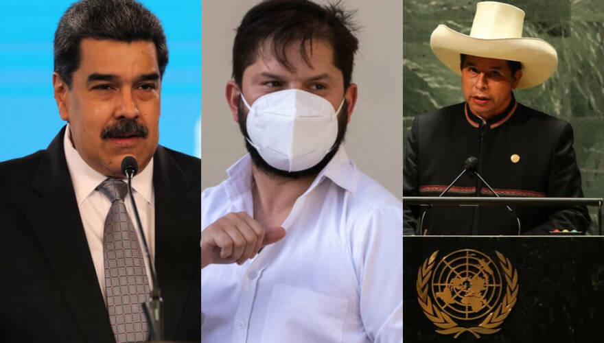 "Por ahí ha surgido una izquierda cobarde": La durísima respuesta de Nicolás Maduro a las críticas de Gabriel Boric y Pedro Castillo