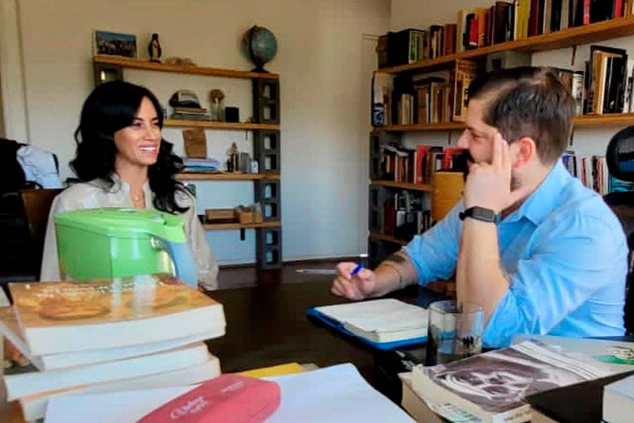 Paulina Núñez se reúne con Boric para hablar sobre el futuro Gobierno