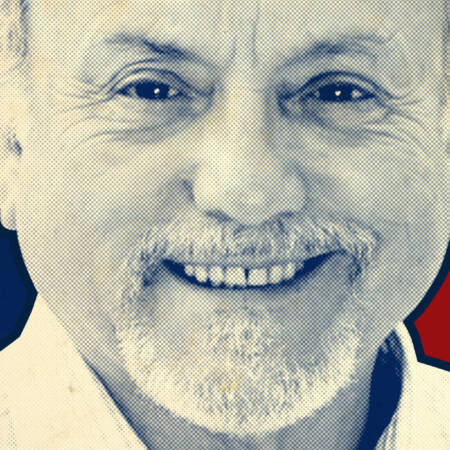 La imagen muestra a Patricio Achurra frente a un efecto de las entrevistas canallas|