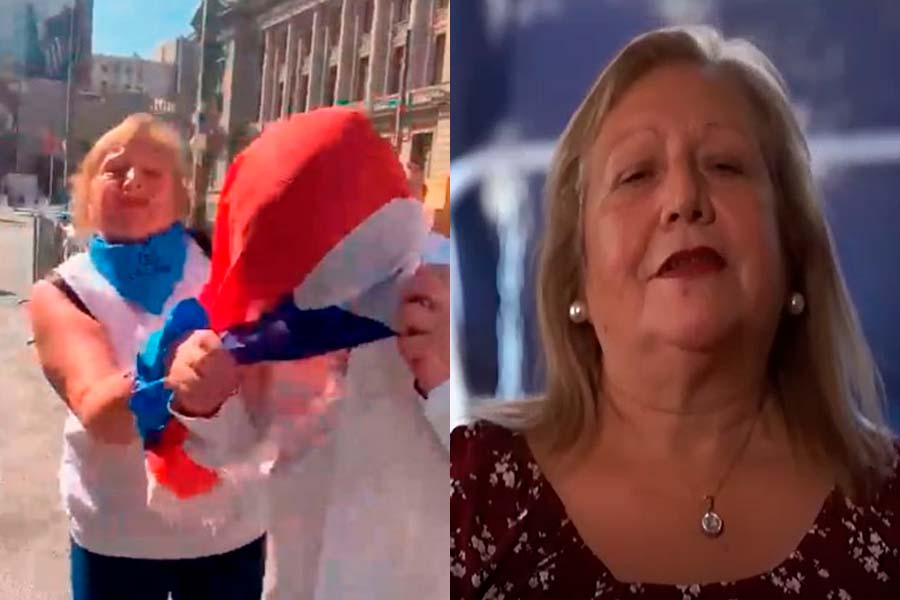 Agresora de Marcos Barraza protagonizó campaña del Rechazo