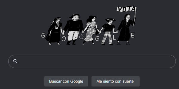 La historia detrás del doodle que Google le dedicó a Elena Caffarena|