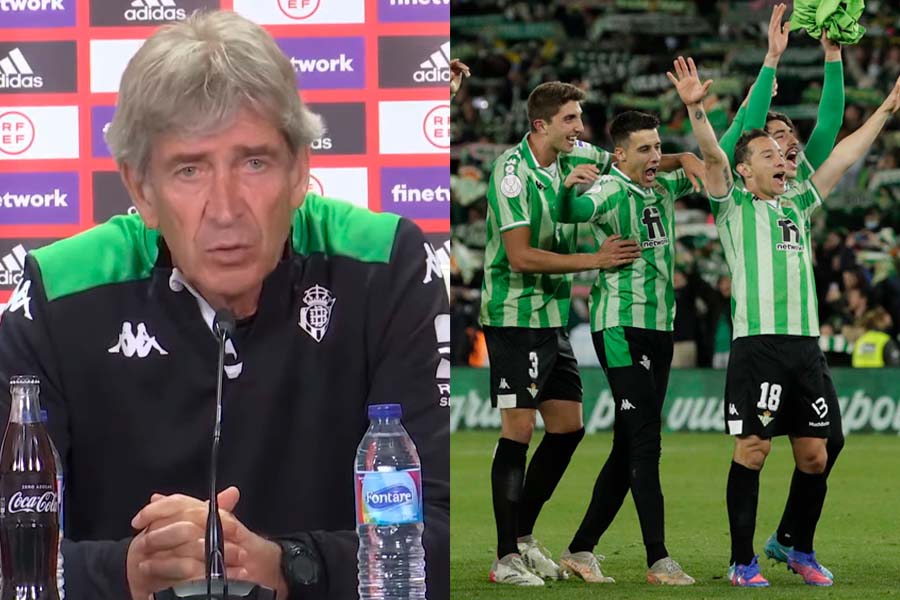 Los elogios al Betis de Pellegrini por llegar a la final de Copa del Rey
