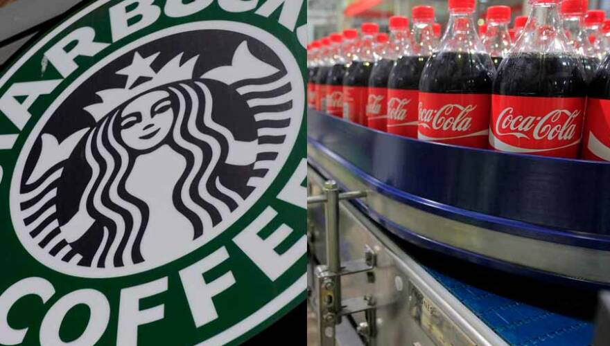 Coca-Cola y Starbucks suspenden sus operaciones en Rusia