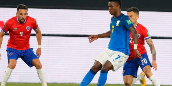 Vinícius Jr.espera anotar su primer gol con Brasil en partido contra Chile||Vinícius Jr.espera anotar su primer gol con Brasil en partido contra Chile