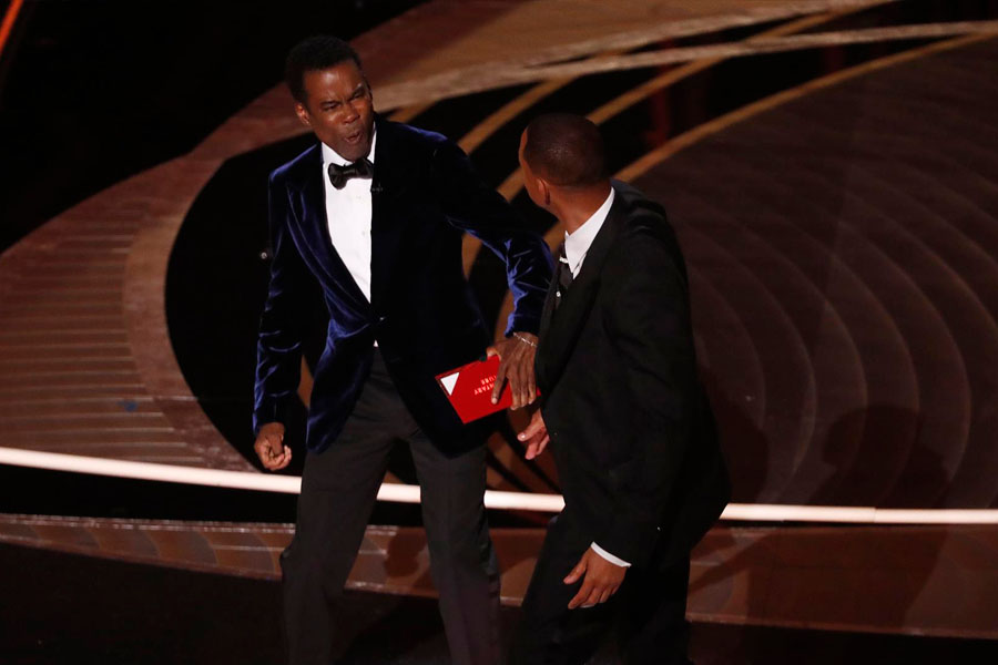 VIDEO. Así vio Chris Rock el charchazo de Will Smith en el escenario