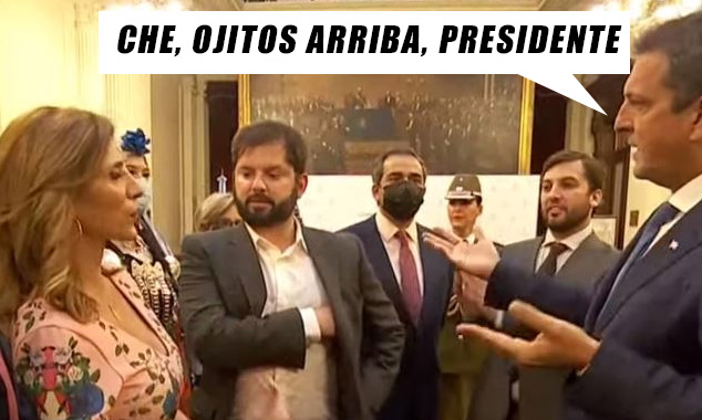 Gabriel Boric Argentina Humor The Clinic
