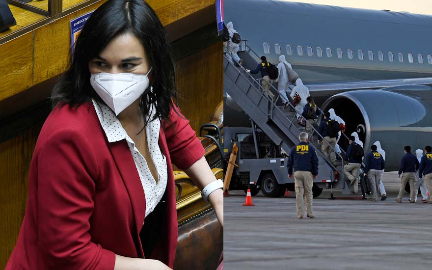 Izkia Siches denunció presunto avión retornado con migrantes el 1 de abril