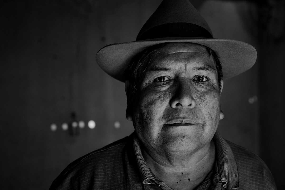 Miguel Urrelo retratado por álvaro de la fuente