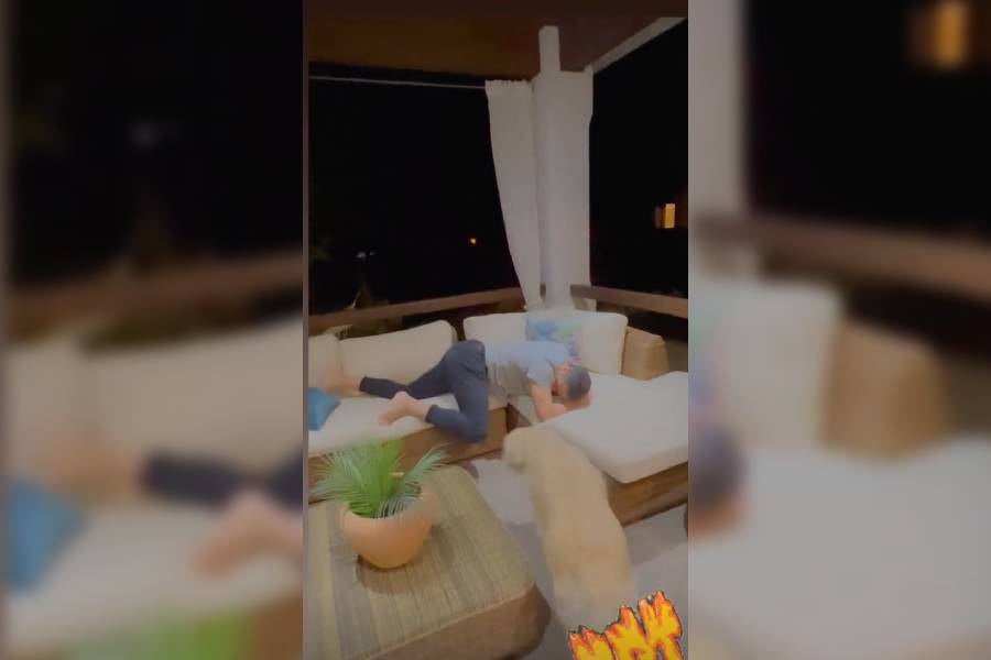 Claudio Bravo bailando