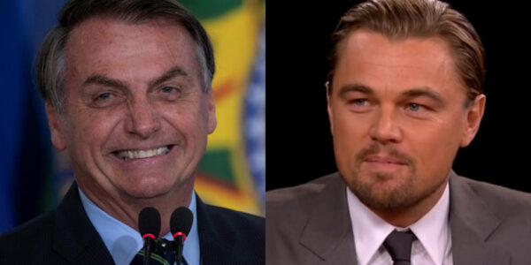 Jair Bolsonaro y Leonardo DiCaprio