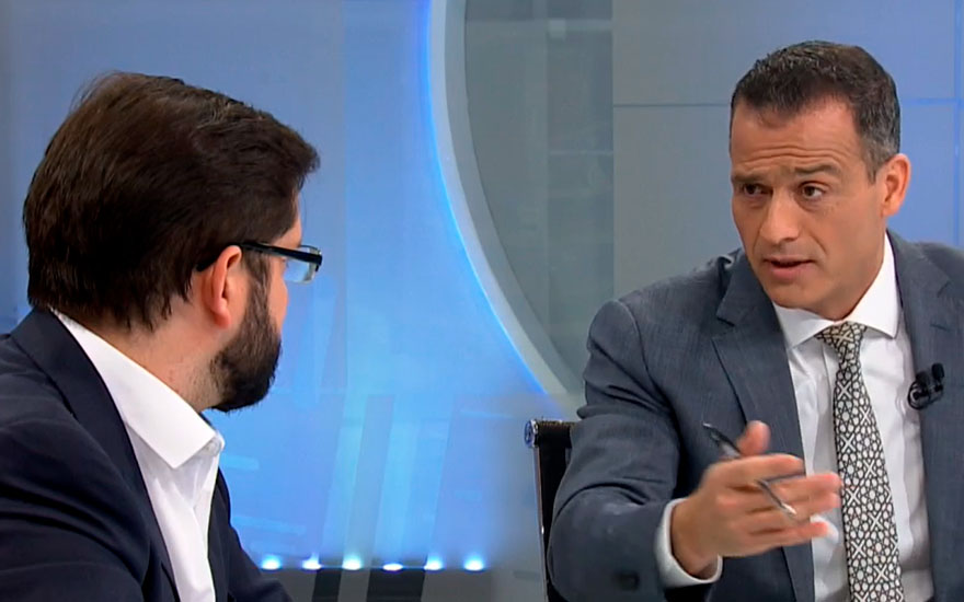 El enfrentamiento que protagonizó Boric e Iván Núñez por el plebiscito
