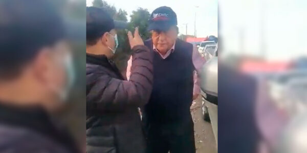 VIDEO. "Fuera de acá": grupo de camioneros expulsó a Sergio Pérez