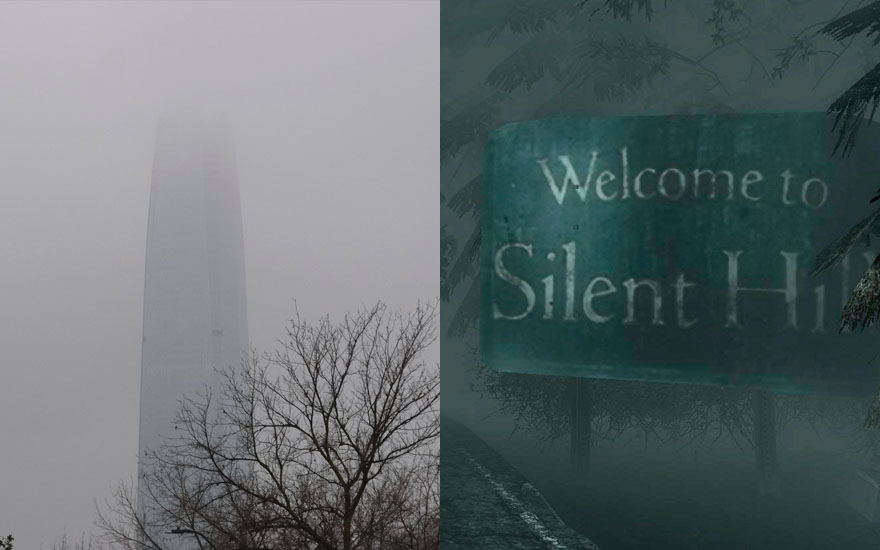 ¿Silent Hill o Chile? Las reacciones que dejó densa niebla en todo el país