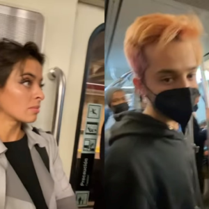 Influencer fue encarada por pasajeros del Metro por no usar mascarilla