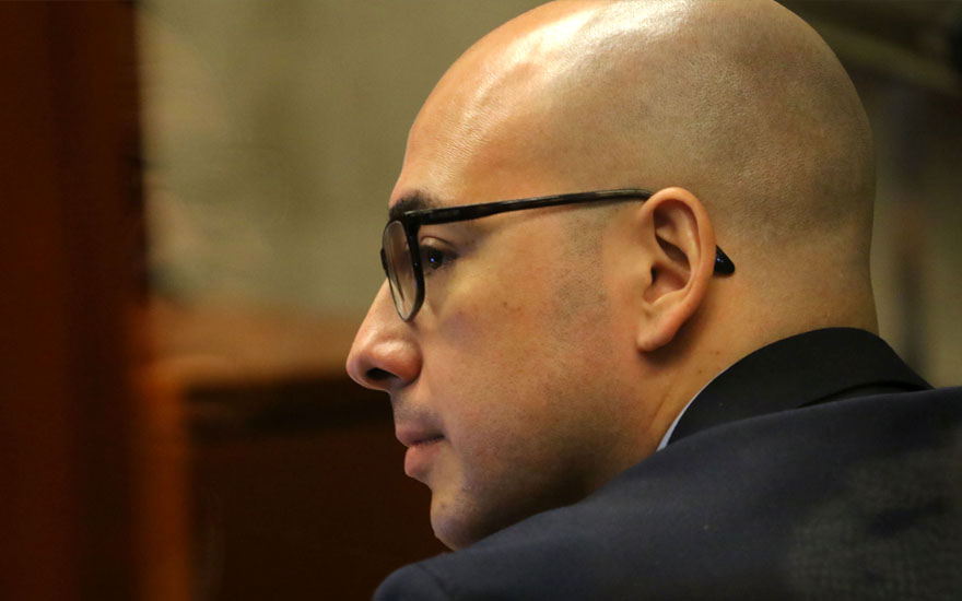 VIDEO. La reacción de Nicolás López tras la lectura de su sentencia