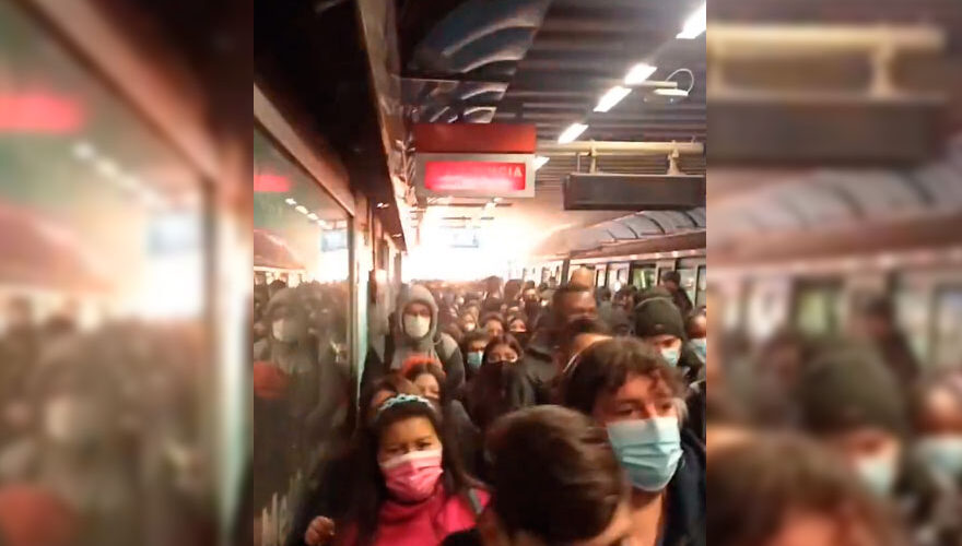 VIDEOS. Usuarios de Metro reportaron explosión en Línea 1 en Las Rejas