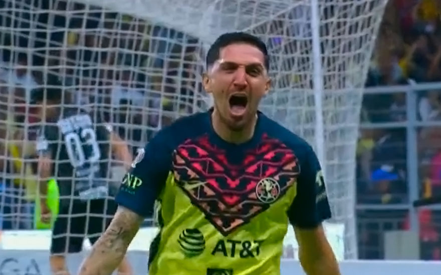 Mexicanos extasiados por nuevo gol de Diego Valdés por el América